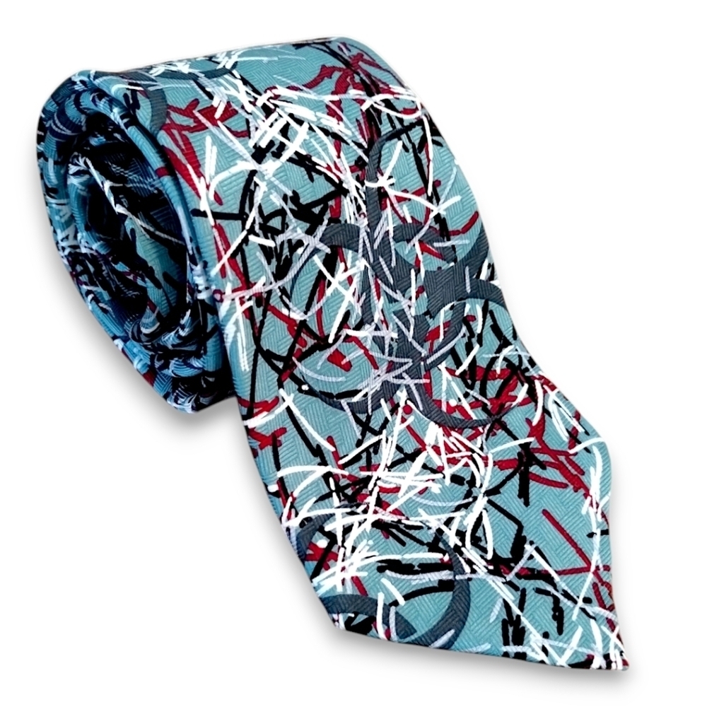 Anthrax CDC Biohazard Silk Tie